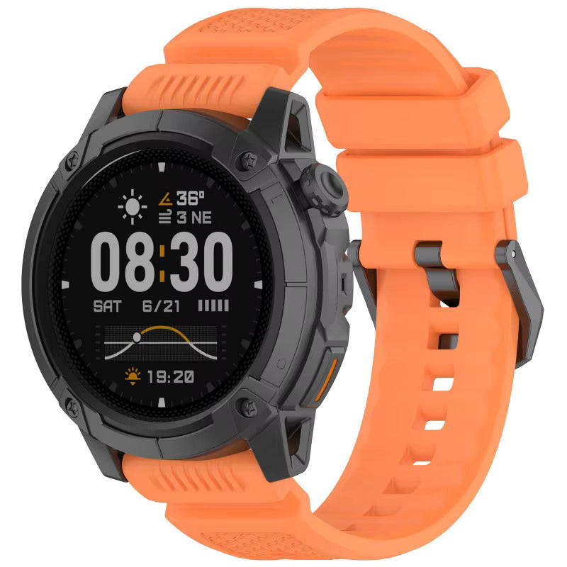 Coros Nomad Silicone Strap (Orange)
