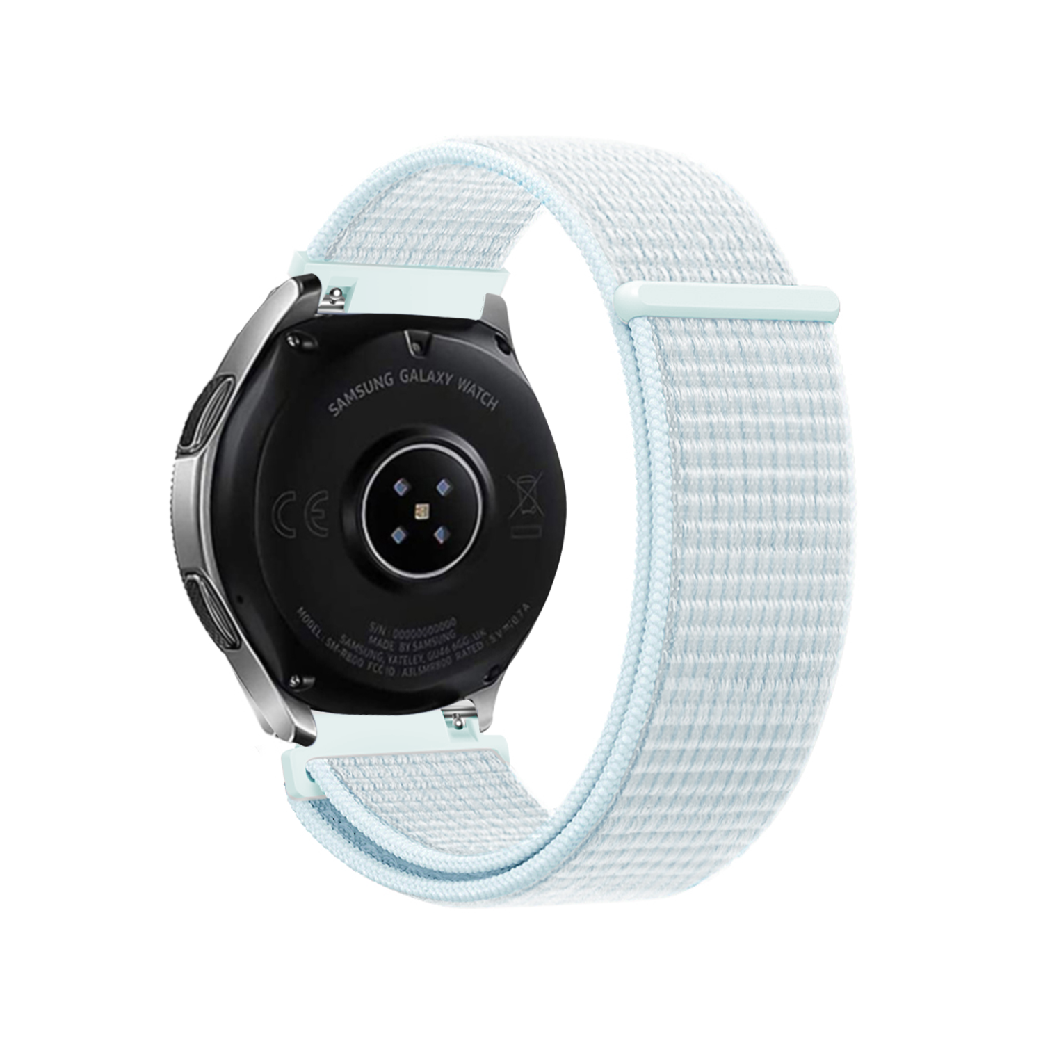 Withings ScanWatch 2 - 42mm Nylon Strap (Light Cyan)
