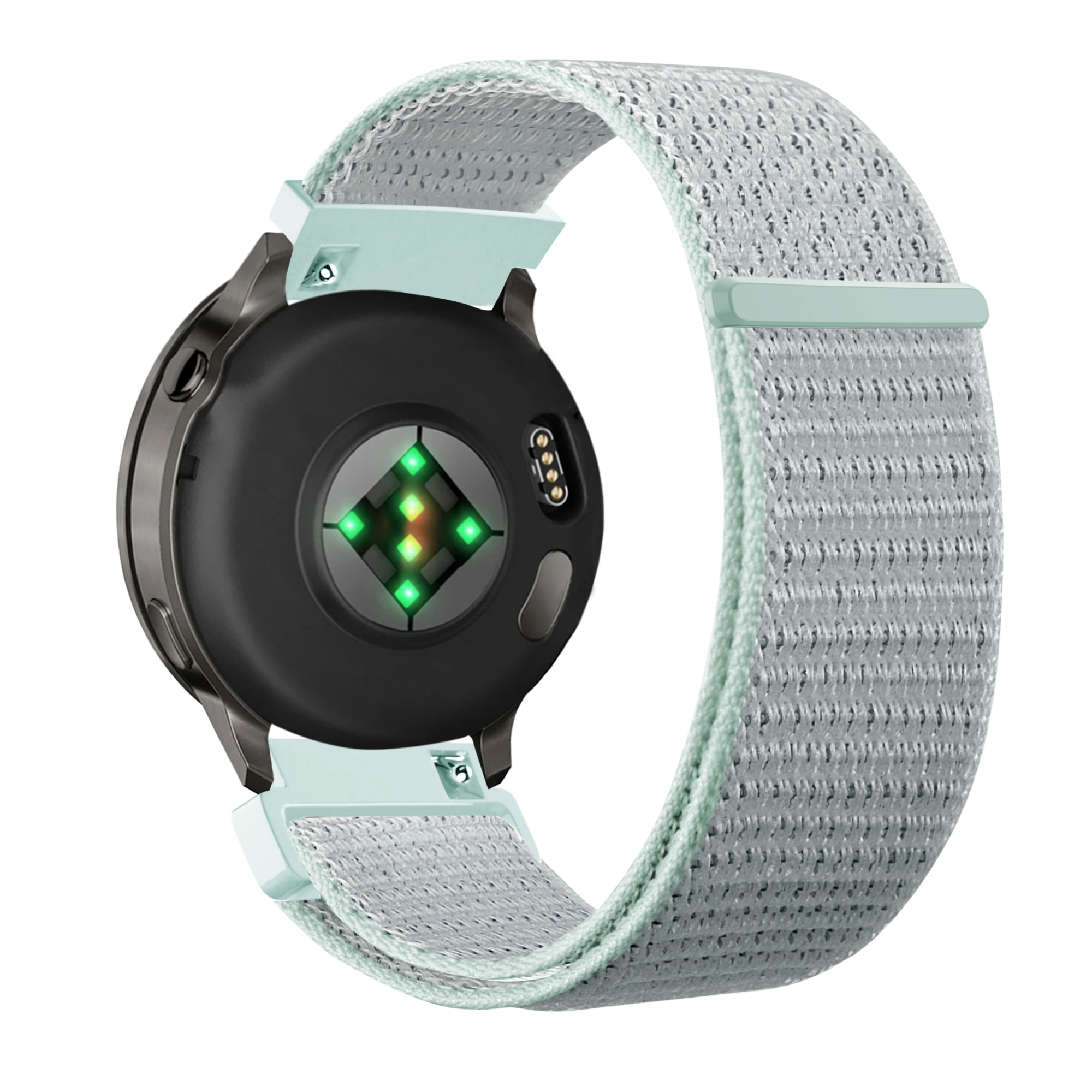 Bandz Correa nylon Loop Garmin Forerunner 255s (azul claro)