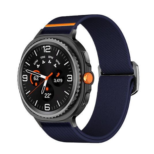 Correa elastica Samsung Galaxy Watch 8 - 44mm (azul oscuro)