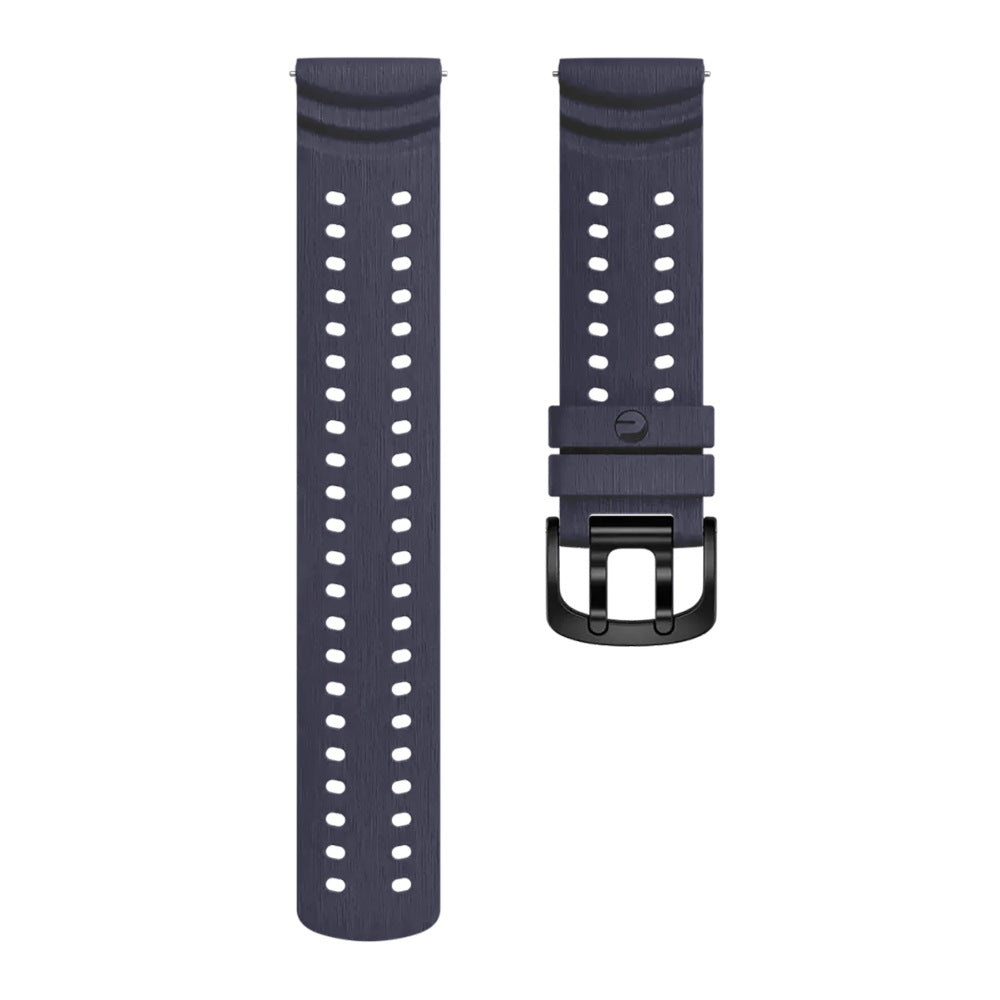 Polar Grit X Silicone Grain Strap (Dark Blue)