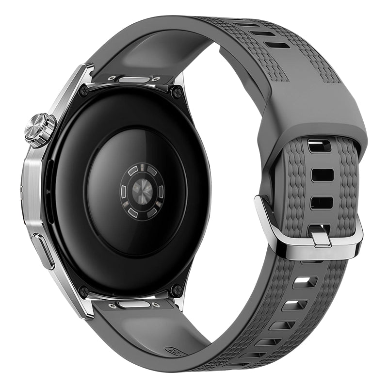 CMF Watch 3 Pro One Push Silicone Strap (Dark Grey)
