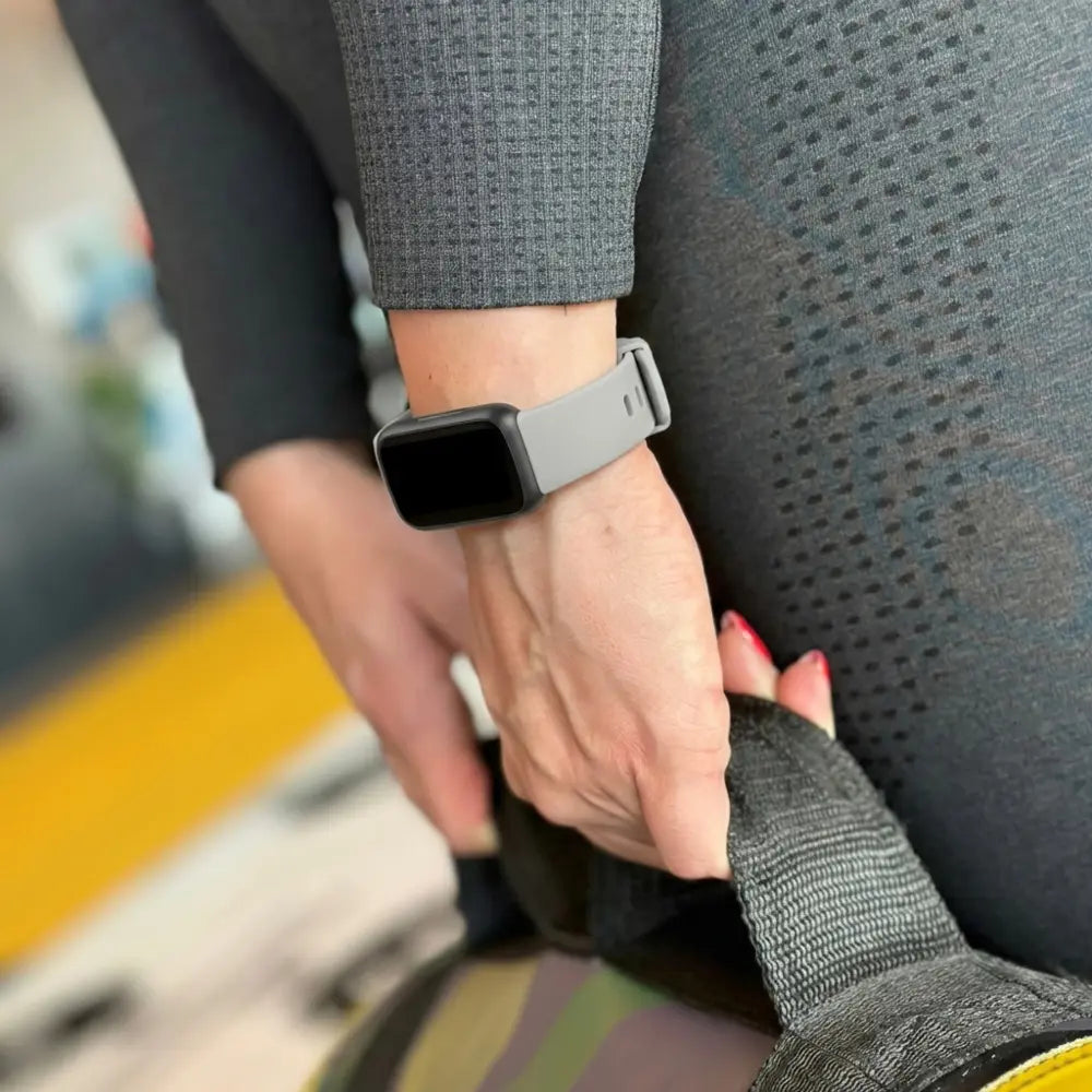 Fitbit Inspire 3 siliconen bandje (grijs)