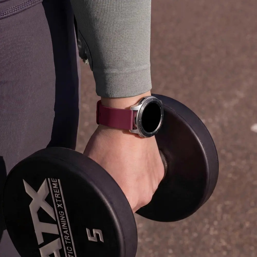Samsung Galaxy Watch 7 - 40mm Sport Strap (Wine Red)
