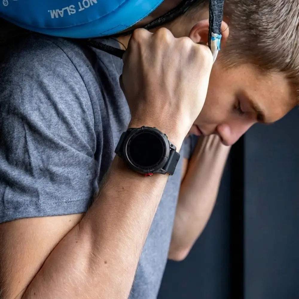 Garmin Fenix 7 D-Buckle Silicone Strap (Black)