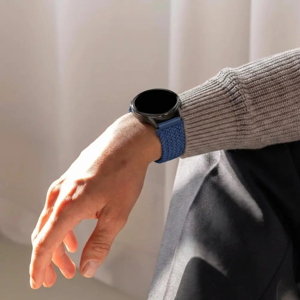 Bandz Correa trenzada 'Parachute' Garmin Approach S12 (azul)