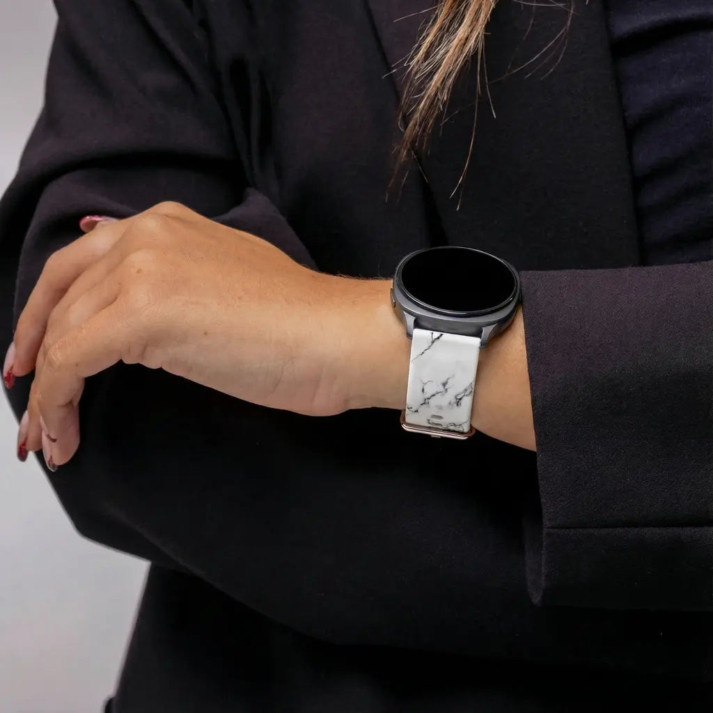 Correa mármol blanco Samsung Galaxy Watch 8 - 44mm