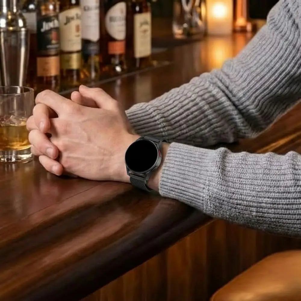 Garmin Venu 3 Milanese band (zwart)