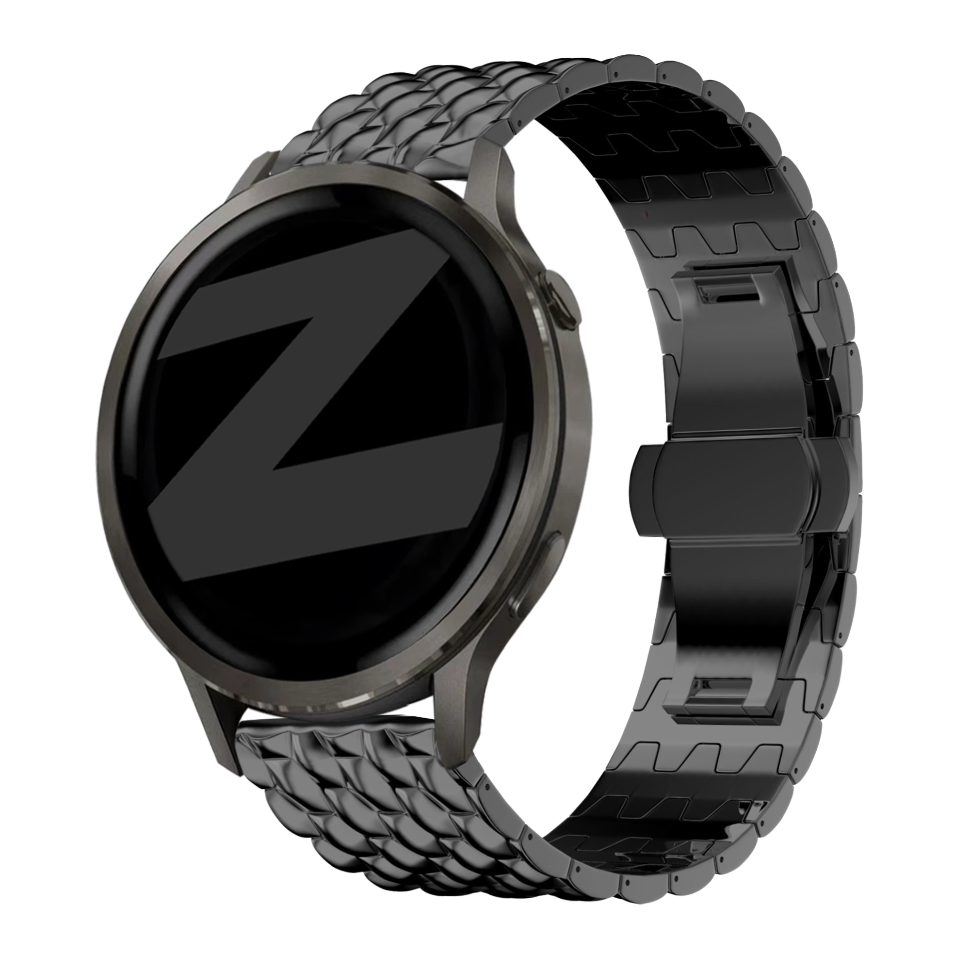 Bandz Correa acero 'Dragon' Garmin Bounce 2 (negro)