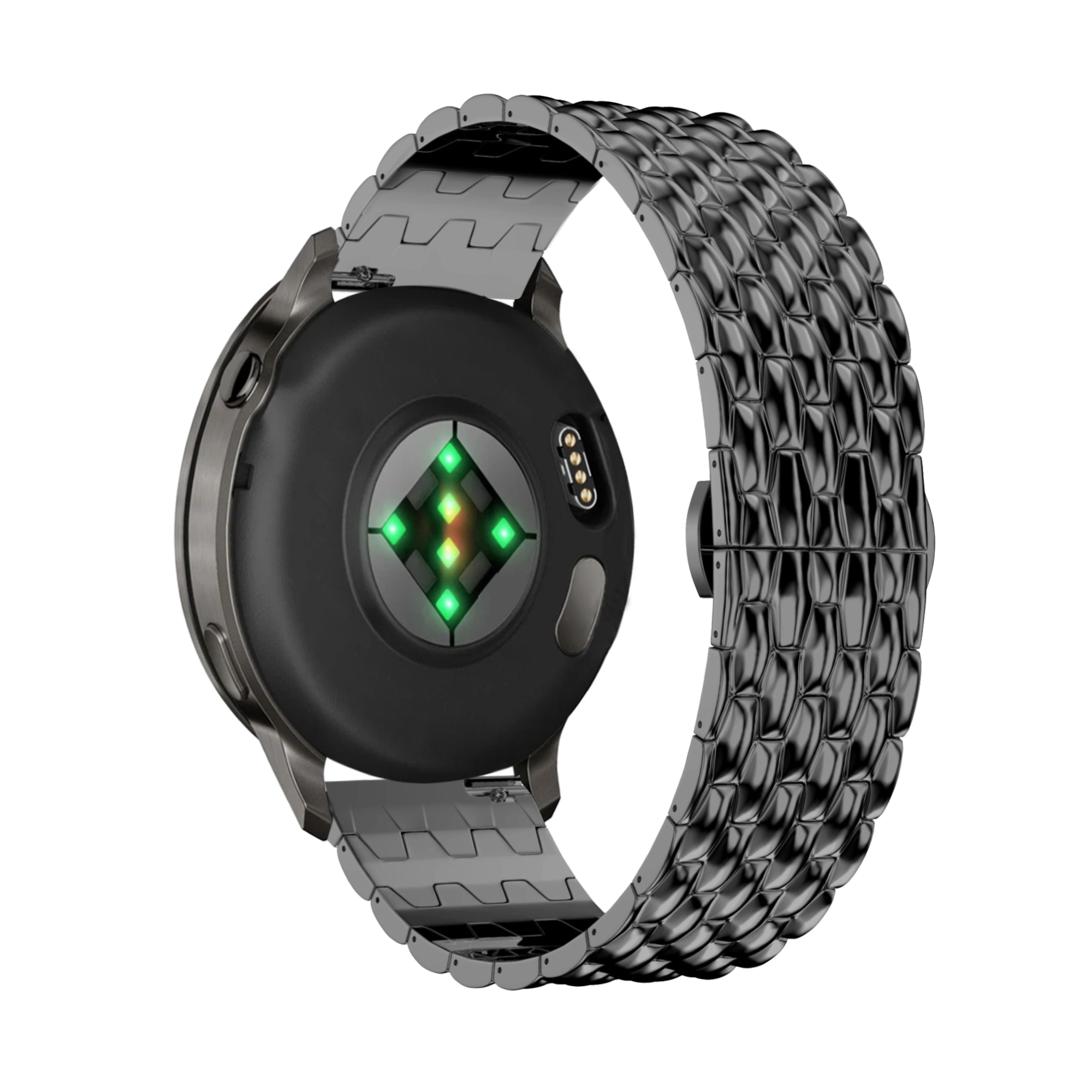 Bandz Correa acero 'Dragon' Garmin Bounce 2 (negro)