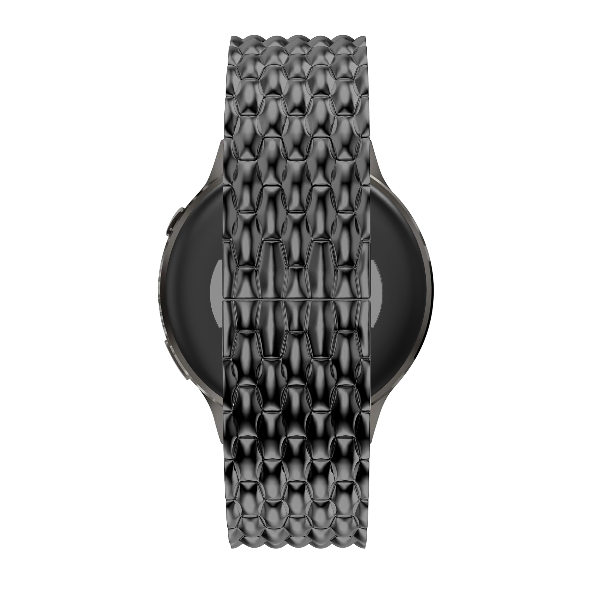 Bandz Garmin Approach J1 Steel Strap 'Dragon' (Black)