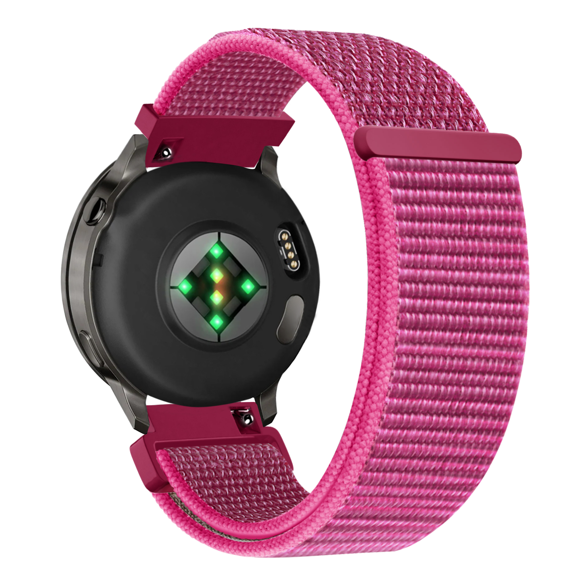 Bandz Garmin Vivomove 3s Nylon Loop Strap (Dragonfruit)