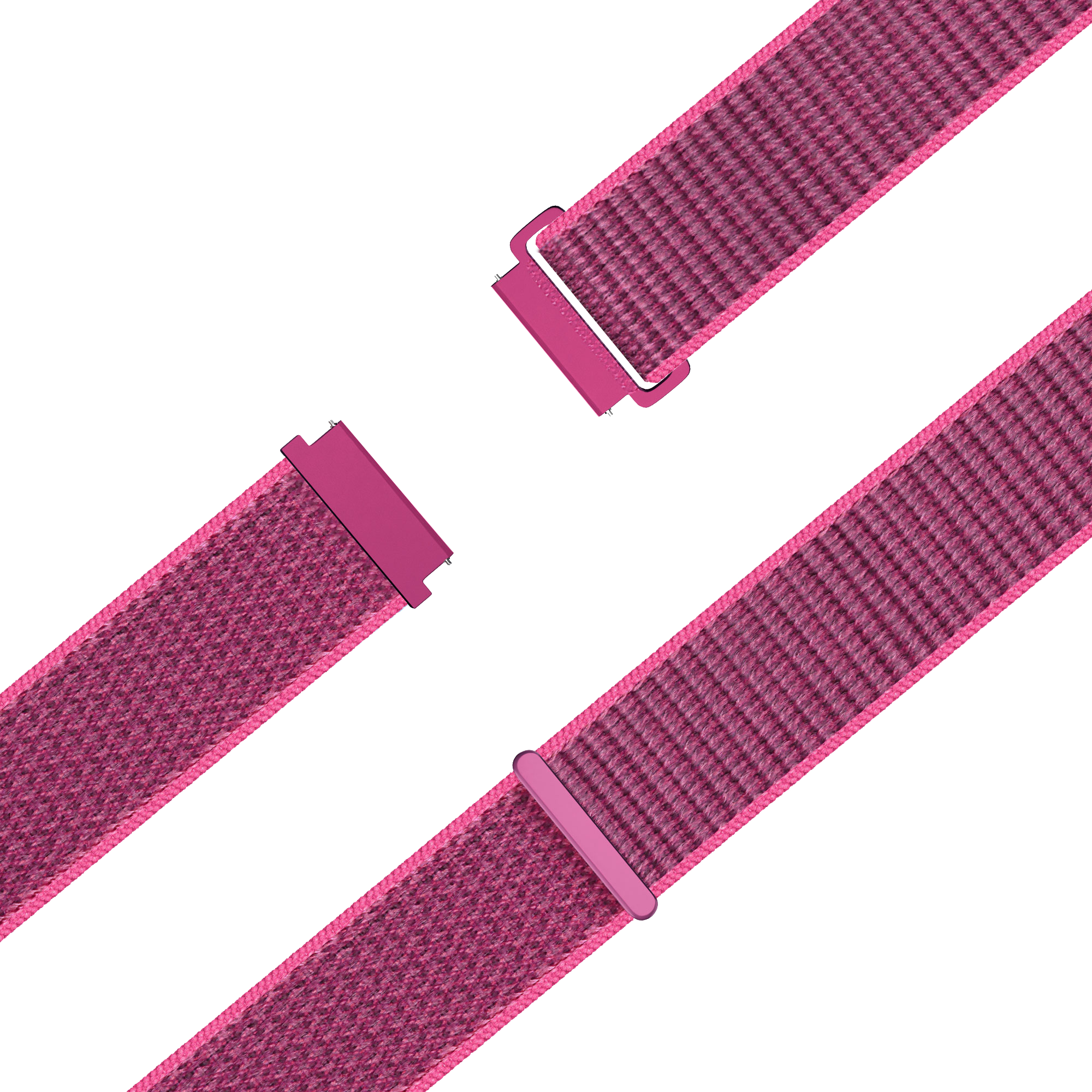 Bandz Garmin Vivomove 3s Nylon Loop Strap (Dragonfruit)