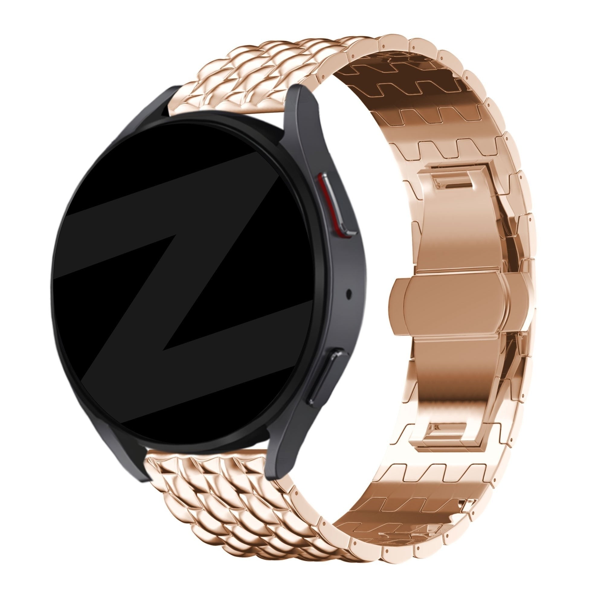 Bandz Correa acero 'Dragon' Garmin Forerunner 645 (rosado dorado)