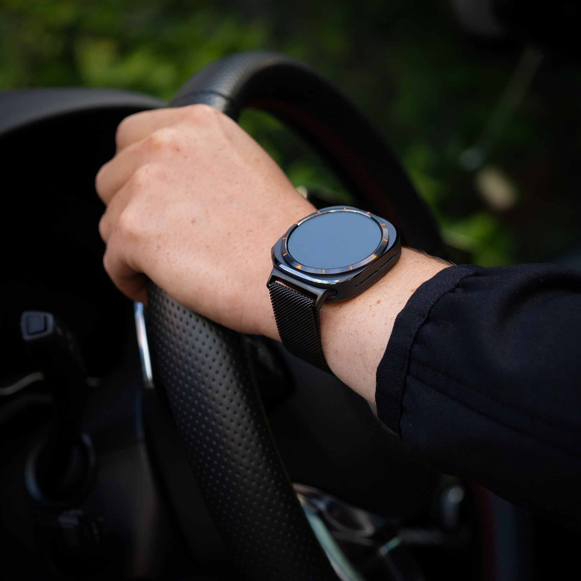 Samsung Galaxy Watch Ultra Milanese Strap (Black)