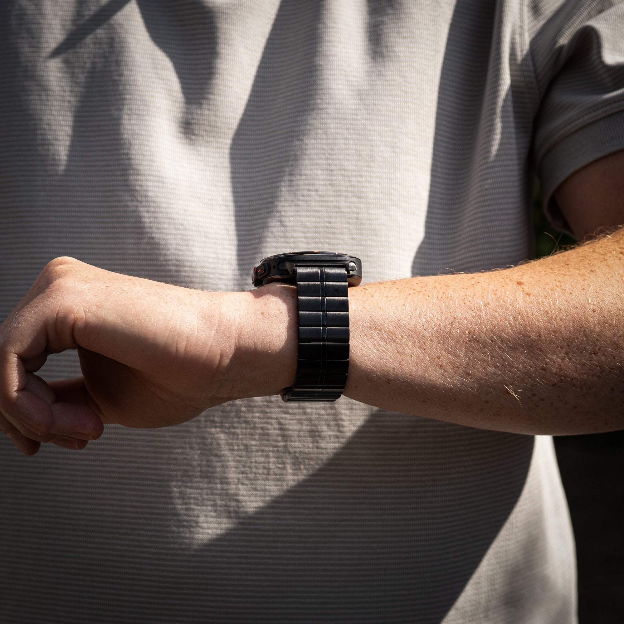 Samsung Galaxy Watch Ultra Premium Metal Strap (Black)