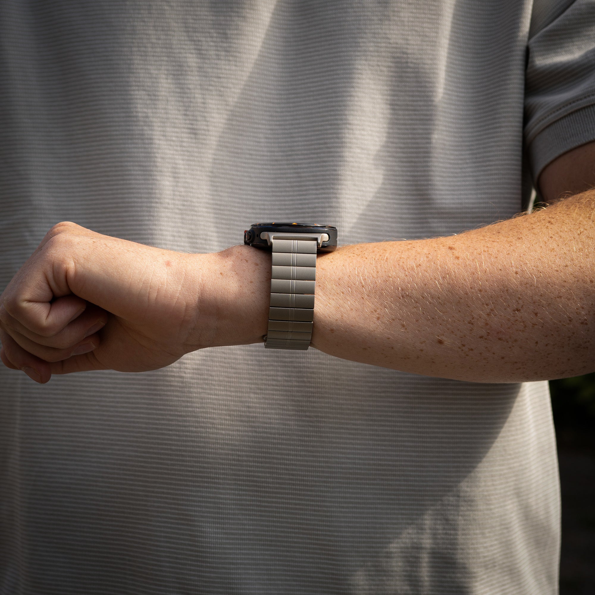 Samsung Galaxy Watch Ultra Premium Metal Strap (Titanium)