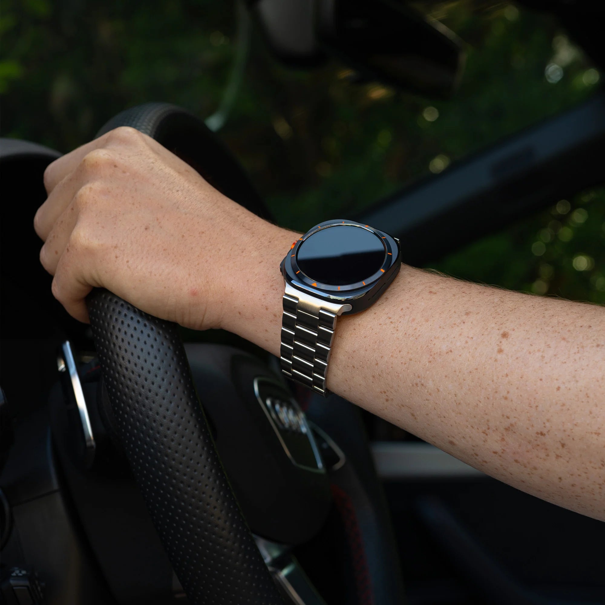 Samsung Galaxy Watch Ultra Steel Strap (Silver)