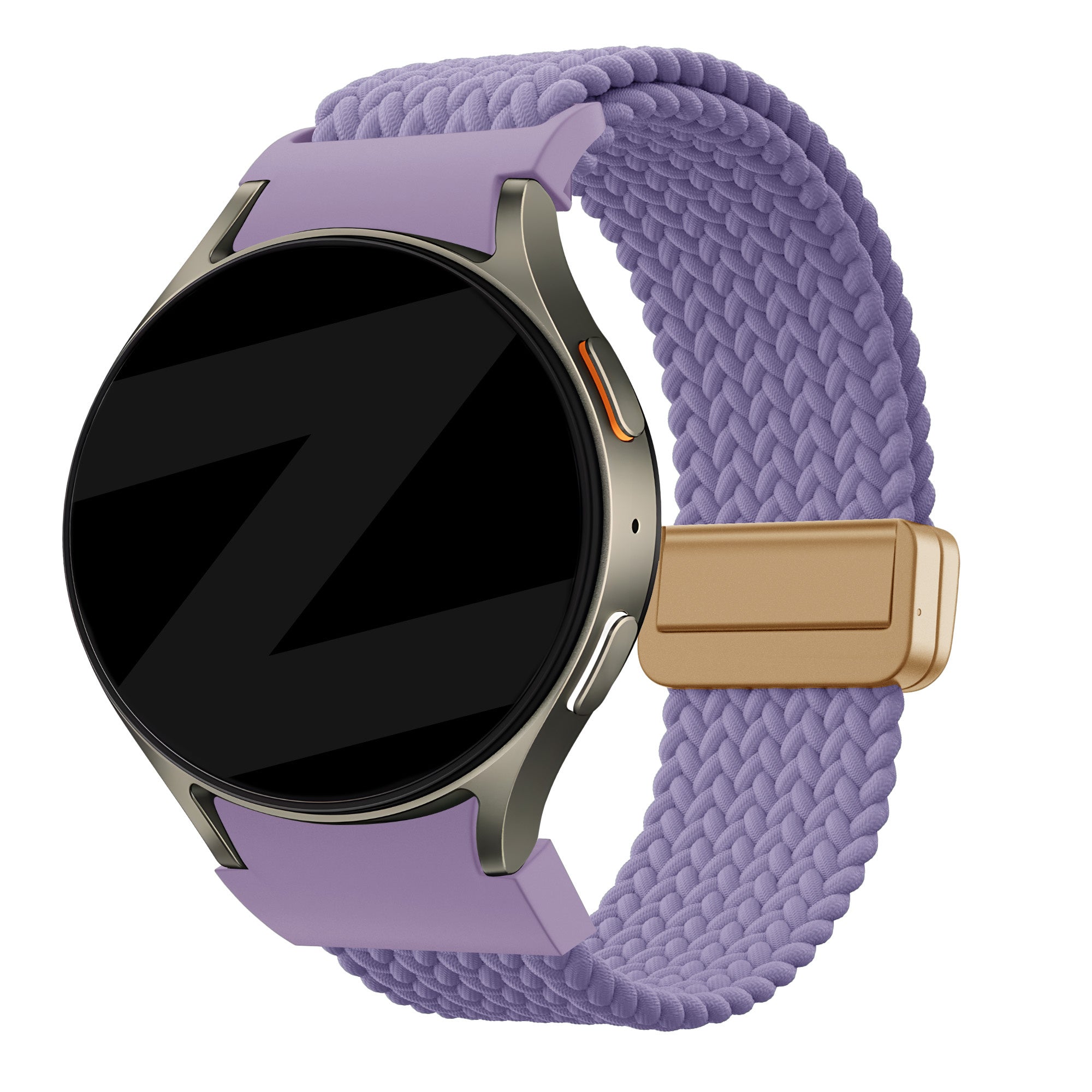 Bandz Correa tejida 'Easy Fit' Samsung Galaxy Watch 4 - 44mm (lila)