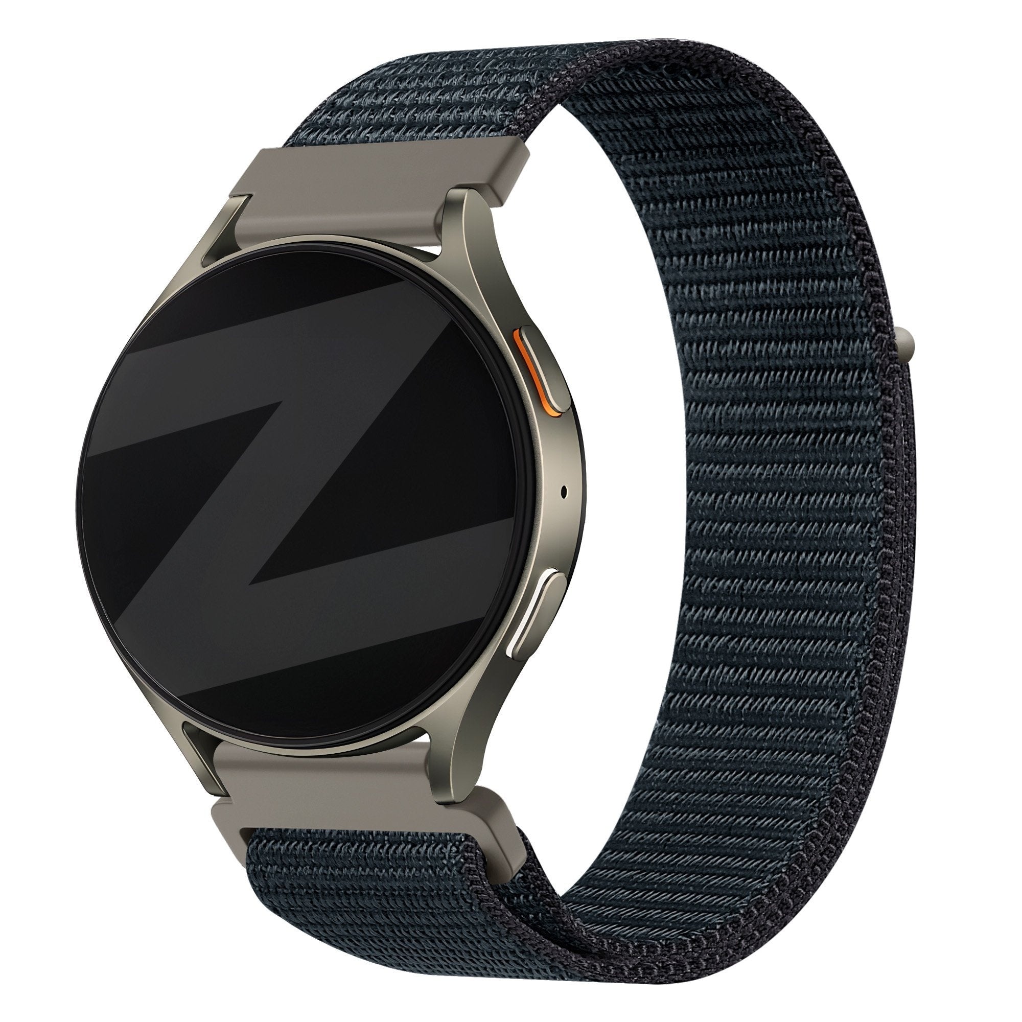 Bandz Amazfit Balance 2 Nylon Strap 'Easy fit' (Greyblue)