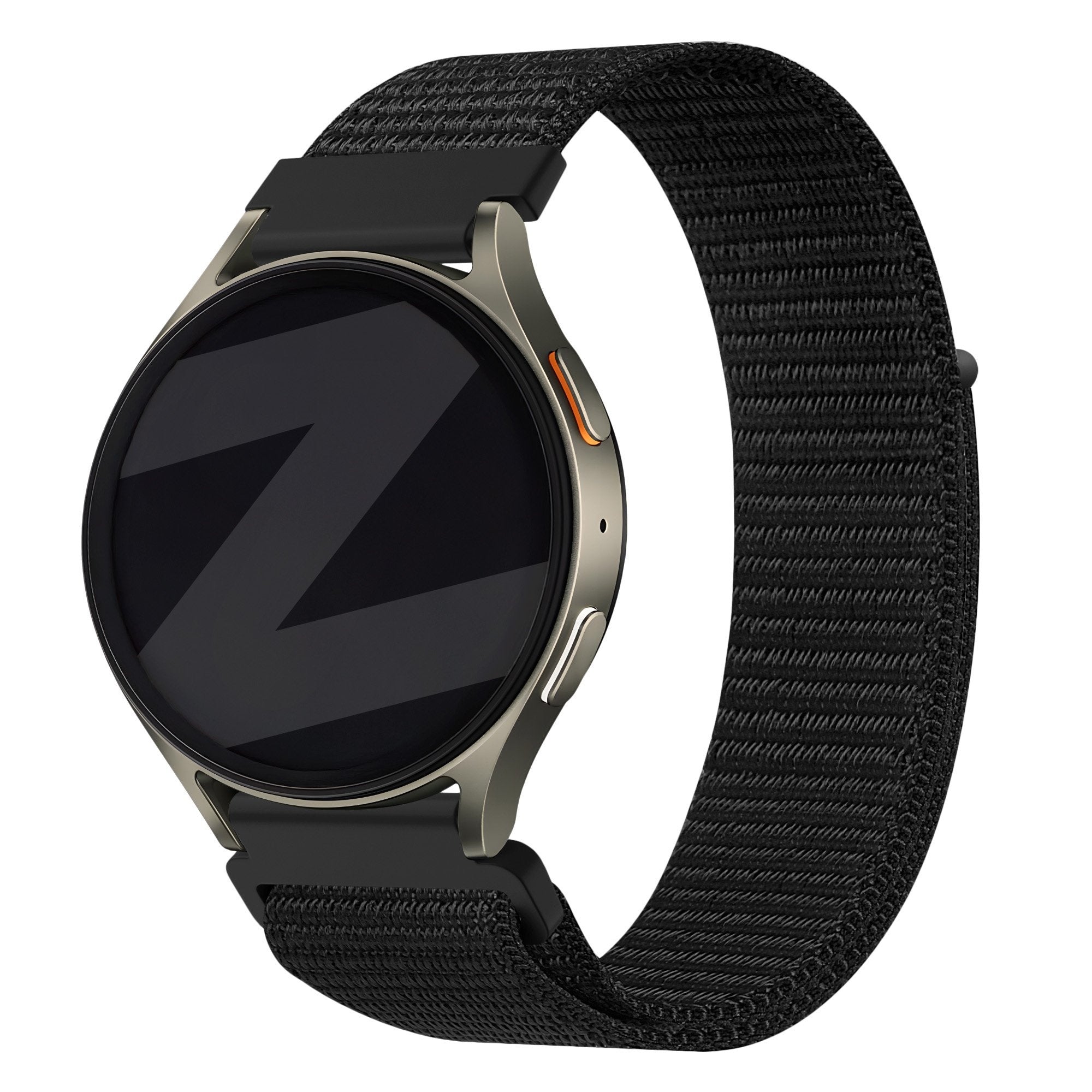 Bandz Huawei Watch GT 5 - 41mm Nylon Strap 'Easy Fit' (Black)