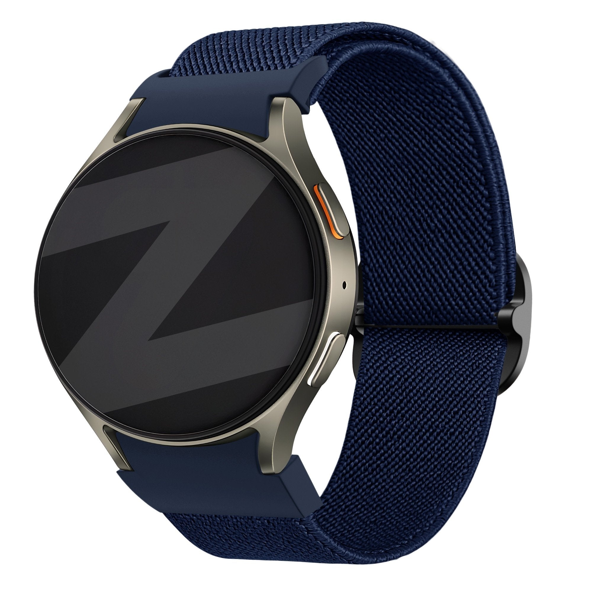 Bandz Samsung Galaxy Watch FE Elastic Strap 'Easy Fit' (Dark Blue)