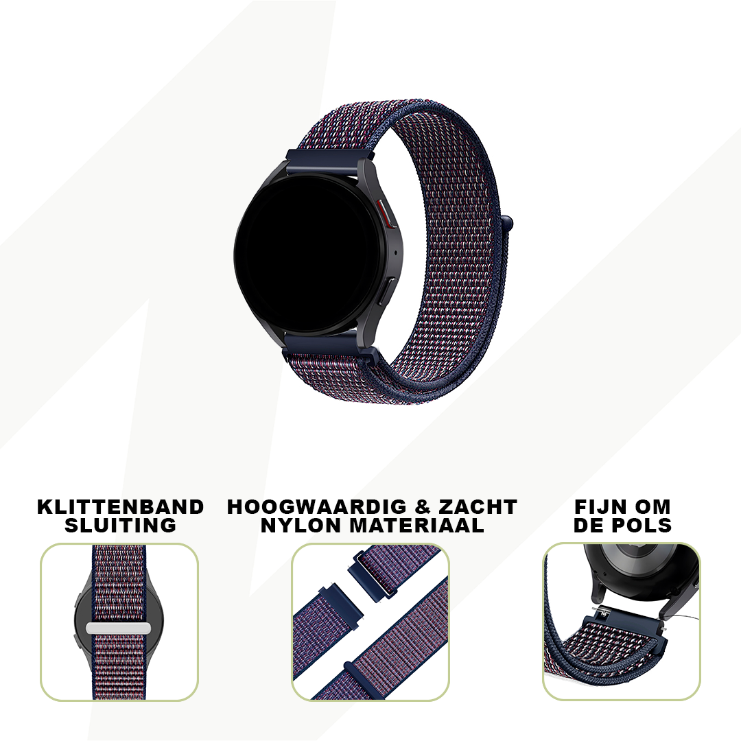 Bandz Correa nylon Loop Garmin Vivoactive 3 (azul indigo)