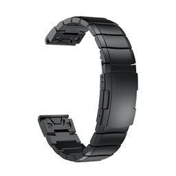 Correa de metal Garmin Instinct E - 45mm (negra)