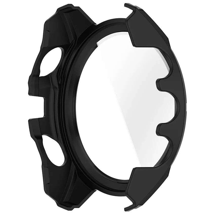 Funda rígida con vidrio Garmin Fenix 8 - 51mm SOLAR (negra/naranja)