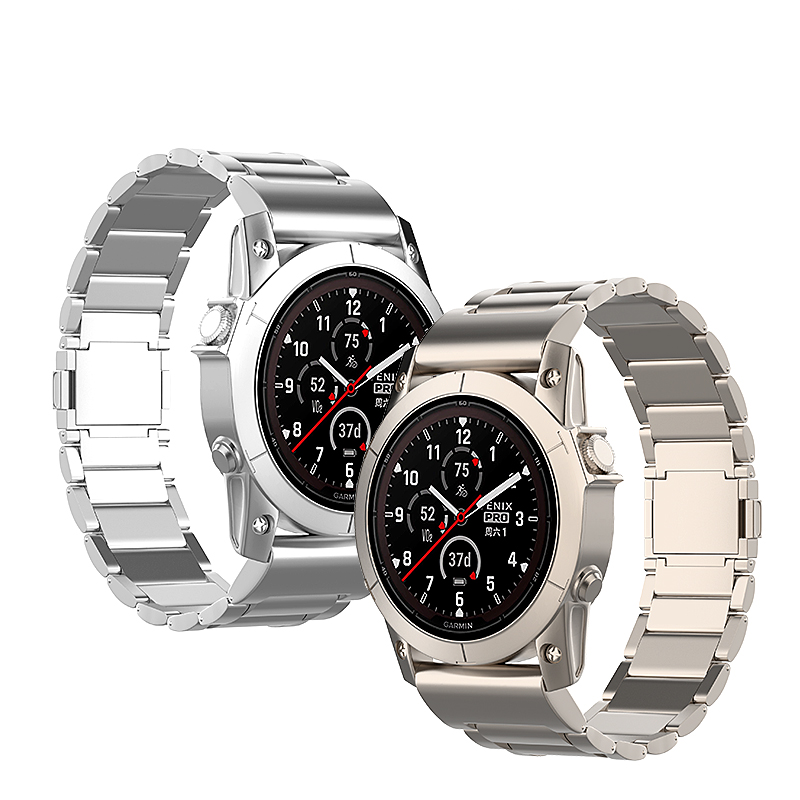 Correa magnética Premium Garmin Quatix 8 - 51mm (titanio)