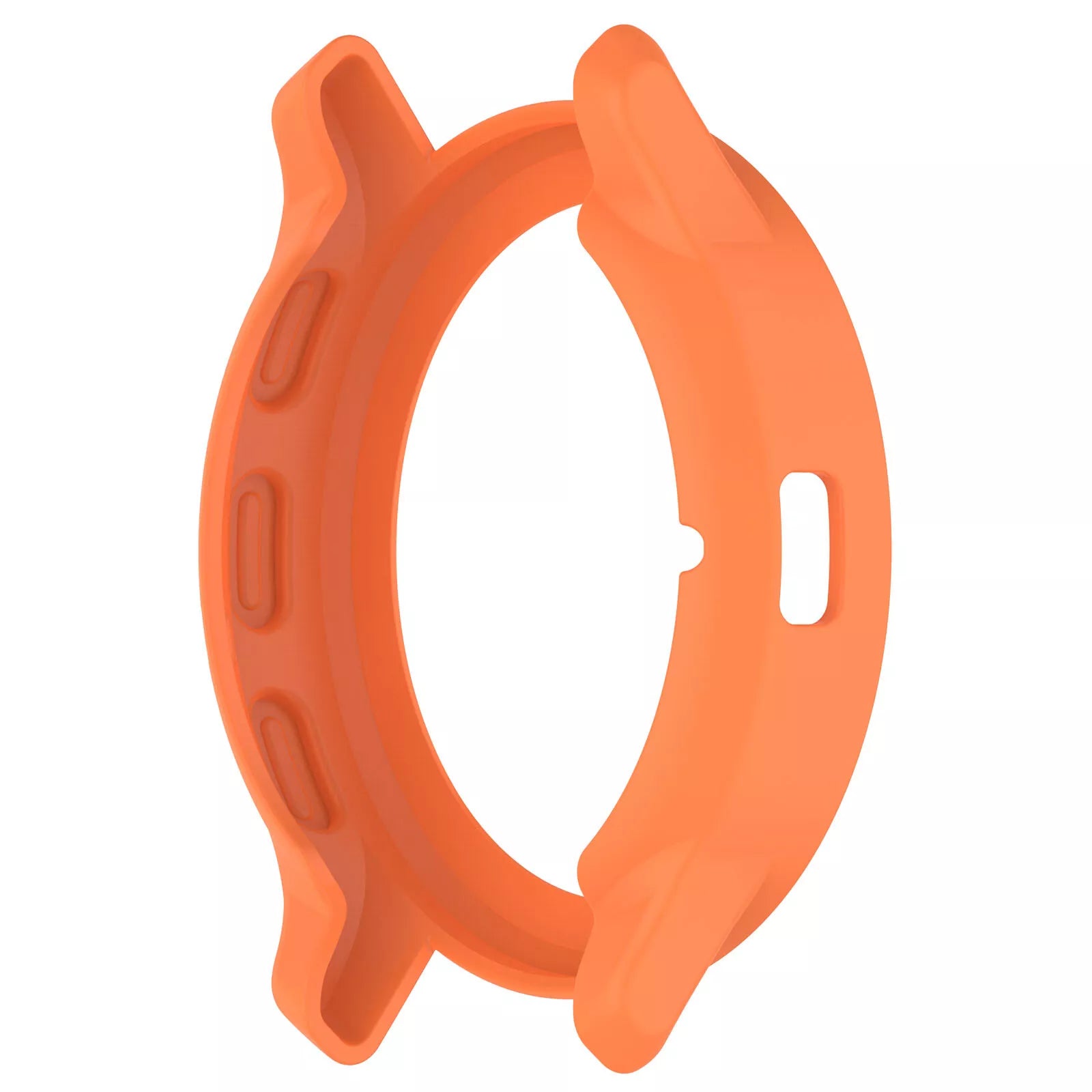 Funda TPU robusta Garmin Forerunner 965 (naranja)