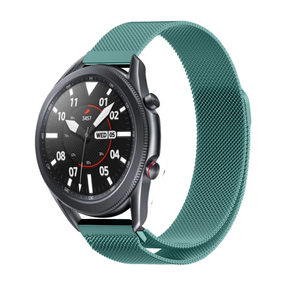 Correa milanesa Samsung Galaxy Watch 3 45mm (verde)