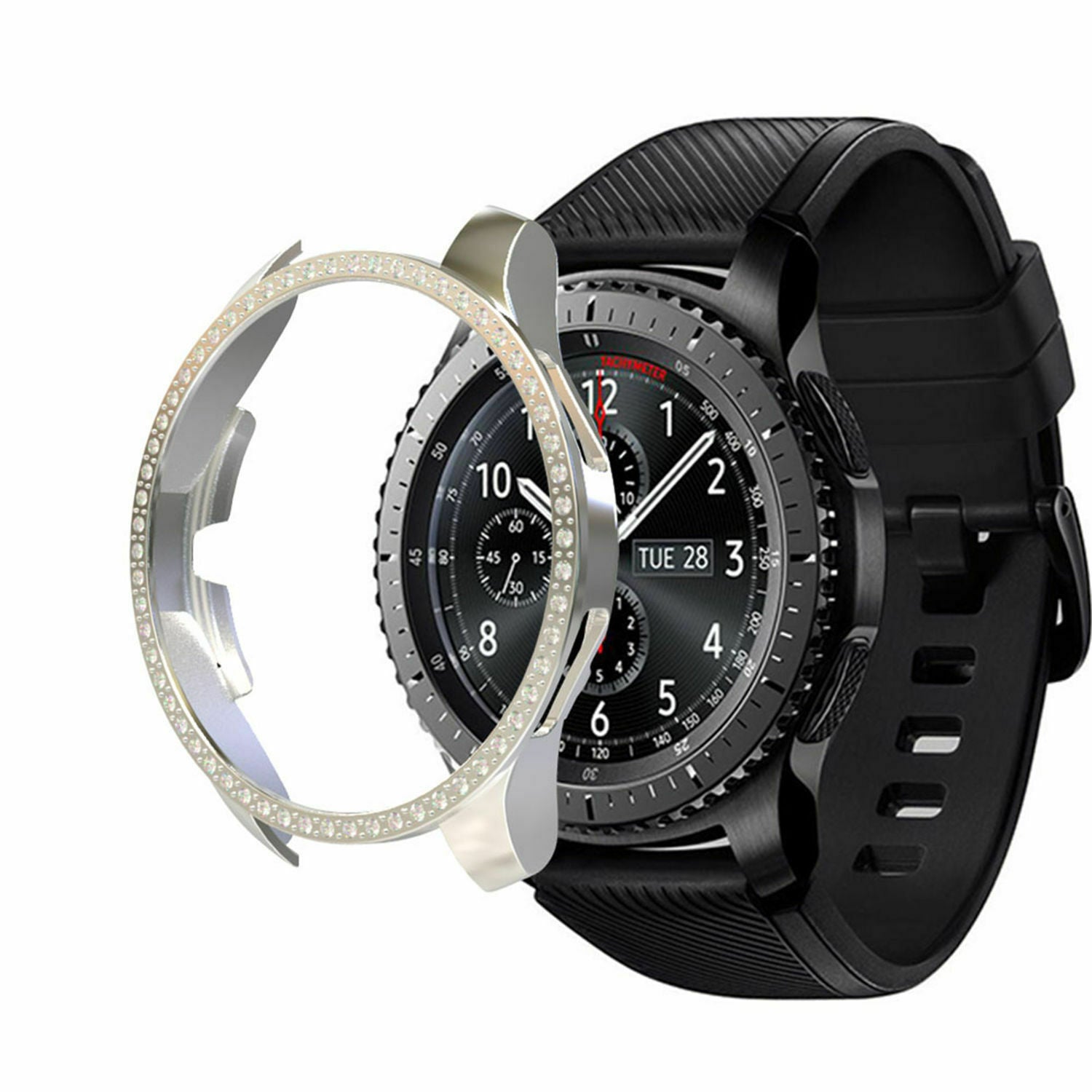Funda con diseño de diamante para el Samsung Galaxy Watch de 46 mm
