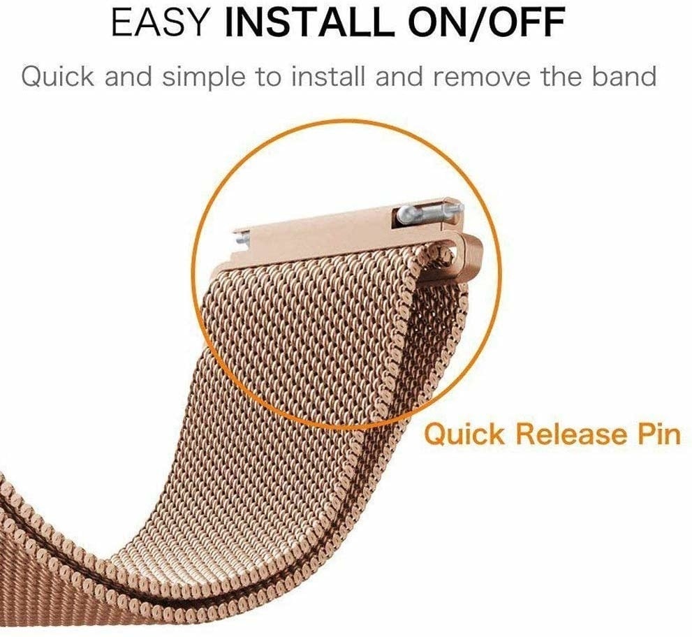 Correa milanese Redmi Watch 5 Active (oro rosa)