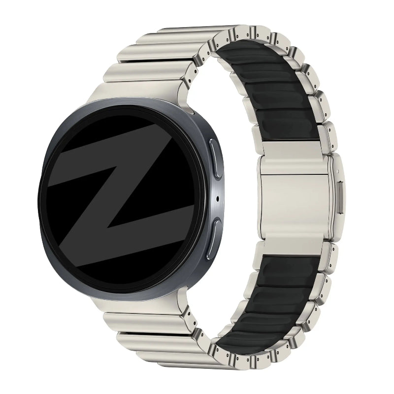 galaxy watch 8 titanium hybrid band titan black