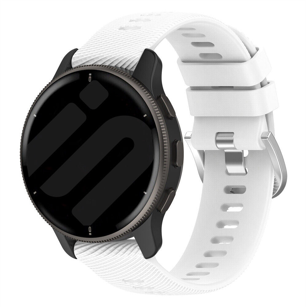 Correa silicona Garmin Forerunner 645 (blanco)