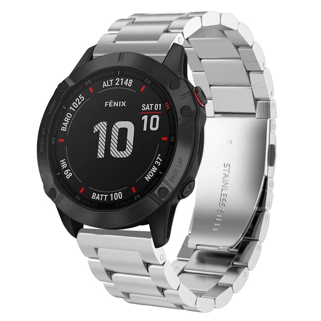 Correa acero Garmin Fenix 8 Pro - 51mm (plateado)