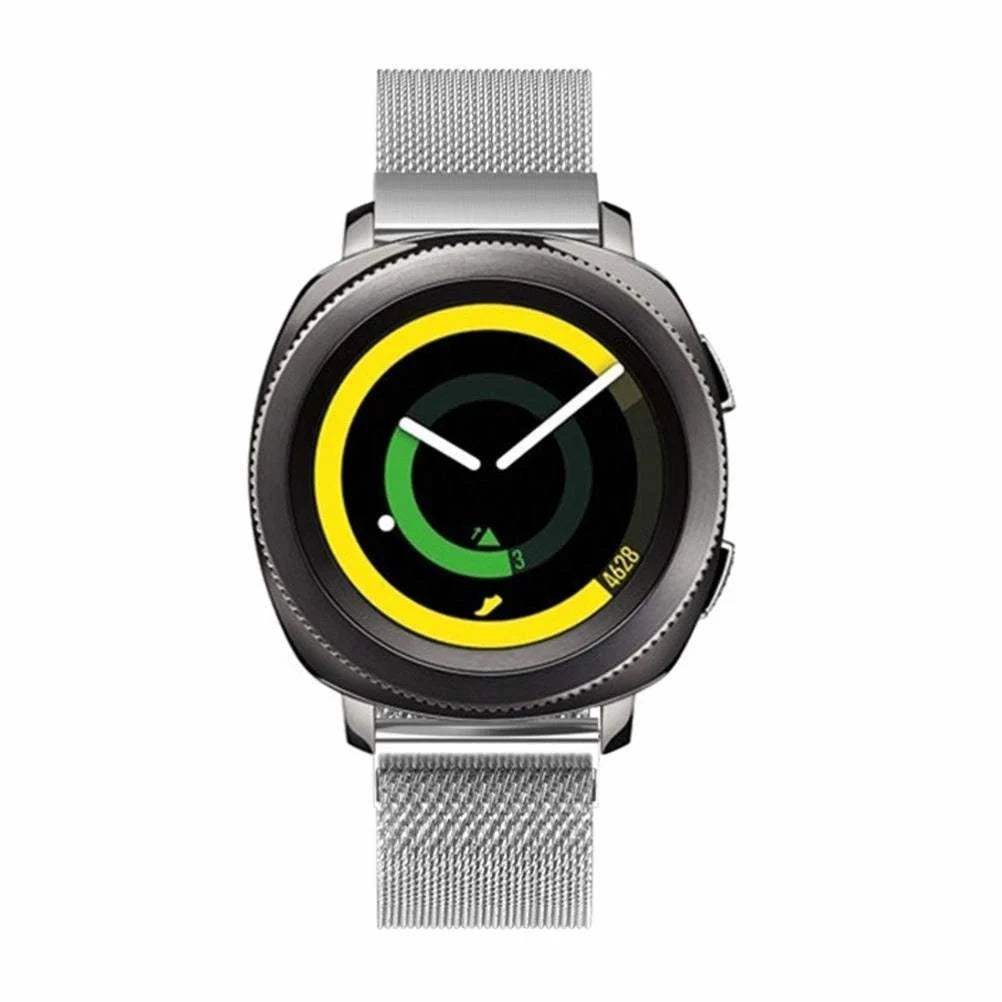 Correa milanese Samsung Gear Sport (plateada)