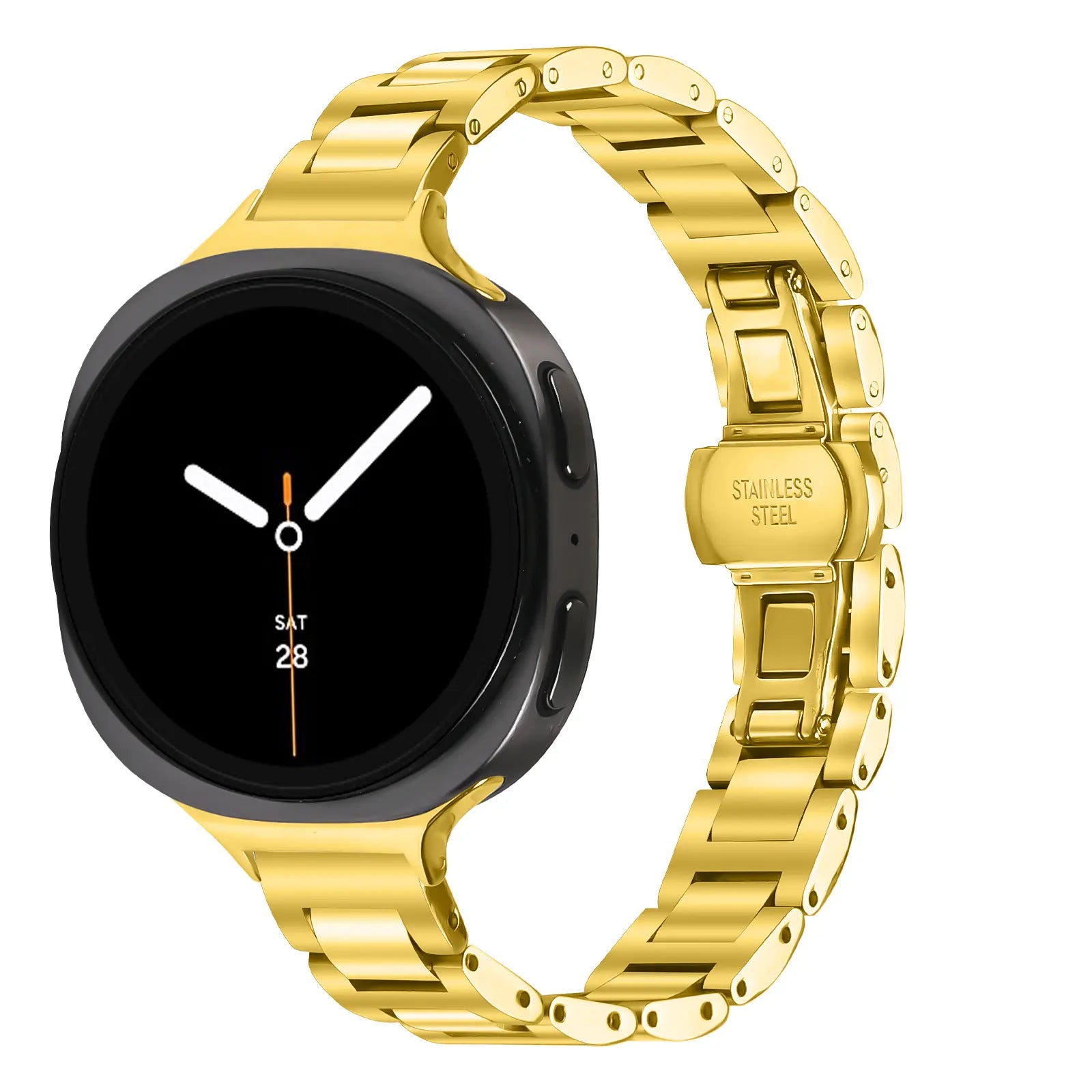 Correa acero delgada Samsung Galaxy Watch 8 - 44mm (dorado)