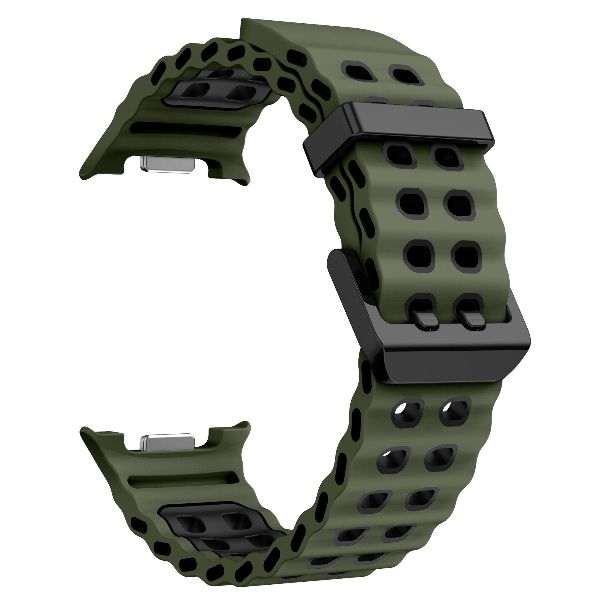 Correa Ocean Samsung Galaxy Watch 8 - 44mm (verde/negro)