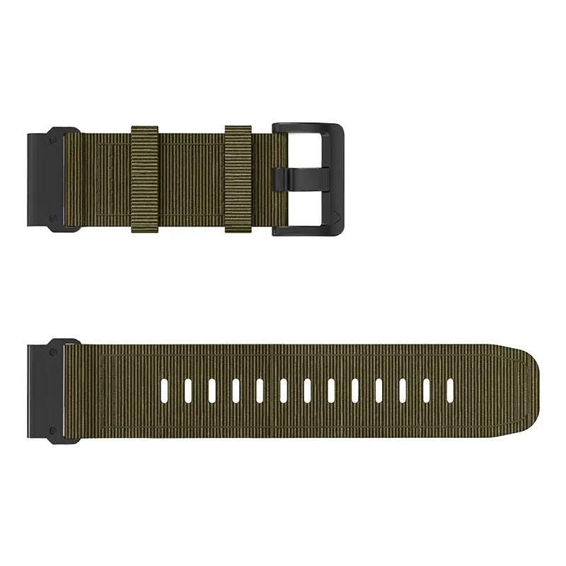 Bracelet nylon premium con hebilla Garmin Quatix 8 Pro - 47mm (verde)