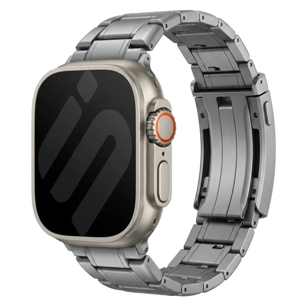 Correa titanio ajustable Apple Watch (grafito)