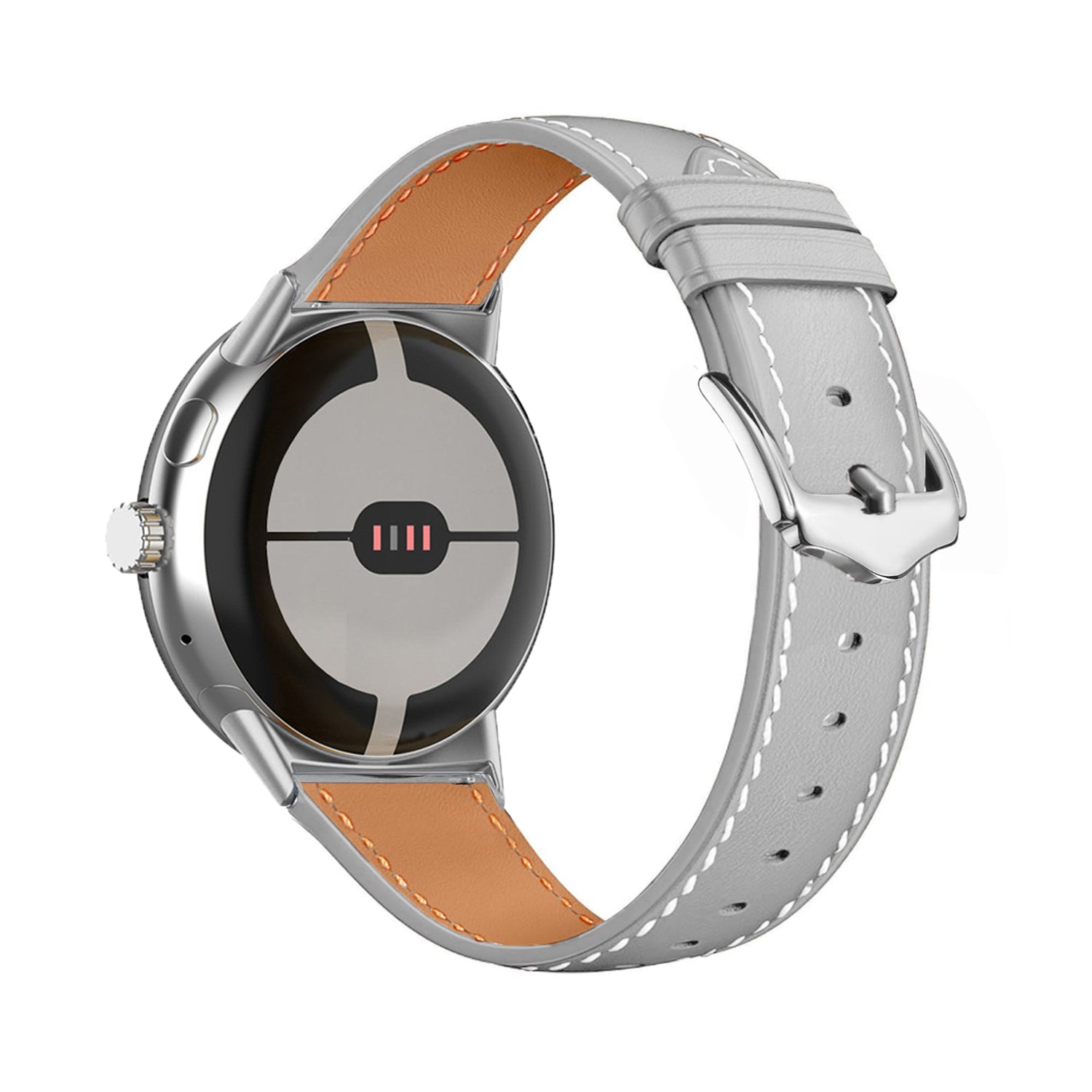 Correa cuero moderna Google Pixel Watch 3 - 45mm (gris)