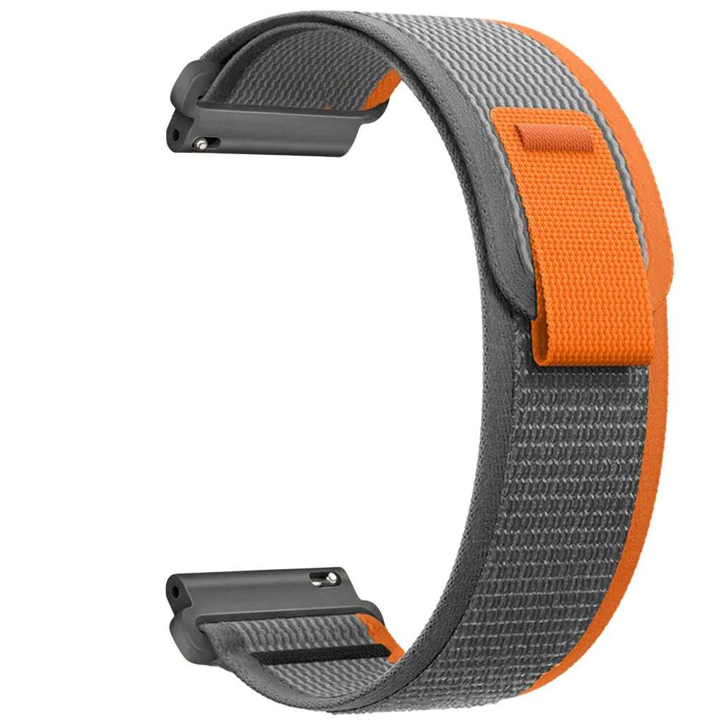 Correa nylon trail Huawei Watch GT 7 Pro (gris/naranja)