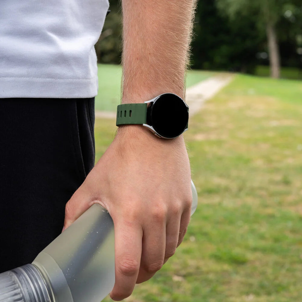 Correa silicona robusto Huawei Watch Ultimate (verde)