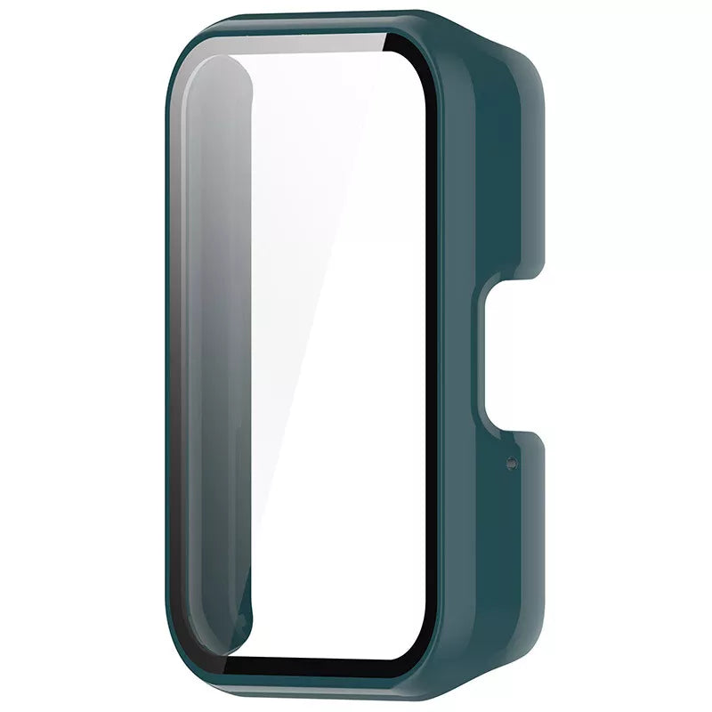 Funda rigido con vidrio Samsung Galaxy Fit 3 (verde pino)