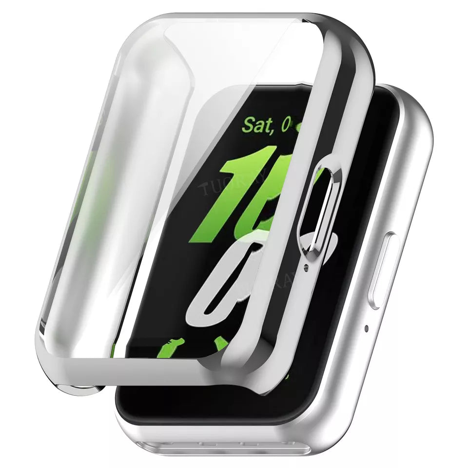 Funda TPU Samsung Galaxy Fit 3 (plata)