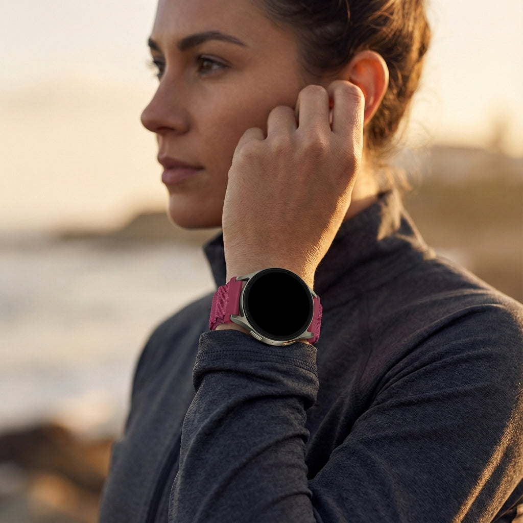 Bandz Correa nylon Alpine Polar Ignite (rosa-rojo)