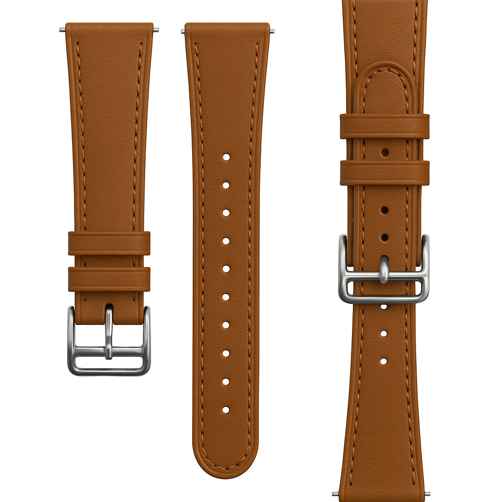 Polar Vantage M3 Modern Leather Strap (Brown)