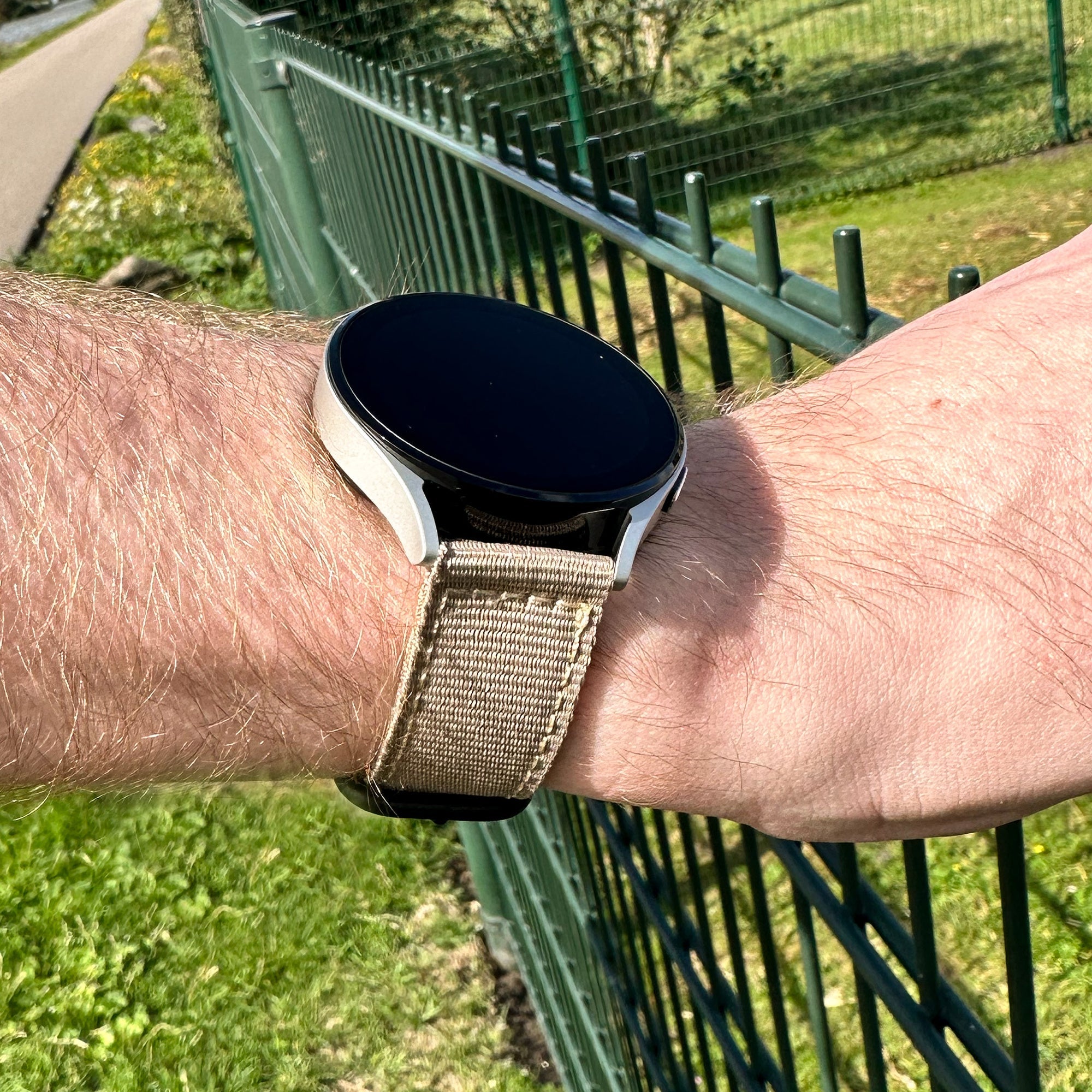 Suunto Race 2 Nylon Buckle Strap (Khaki)